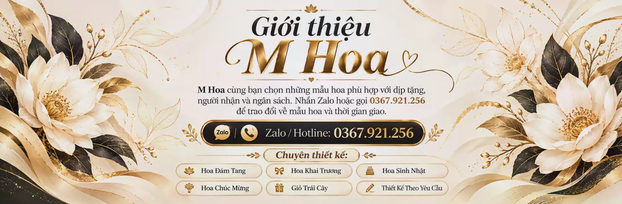Ảnh bìa Shop hoa tươi Phường Hà Tiên An Giang - Thêm sắc hoa cho ngày vui